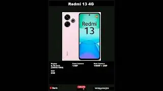 Redmi 13 4G SmartPhone Features|Shorts