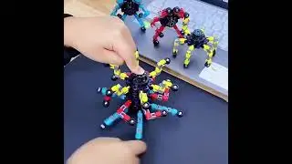 Fingertip Mechanical Gyro Deformation Mecha Chain Novelty Strange