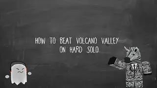 Tower Heroes (how to beat volcano valley on hard solo)- Roblox OLD