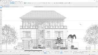 Archicad 24 Setting View Elevation