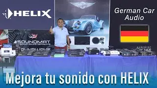 Mejora tu sonido con Helix German Car HiFi.