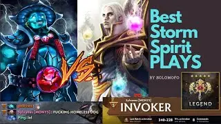 Legend To Ancient Dota 2 | Storm Spirit (ME) VS Pro Trashtalking Invoker | Mid Role Gameplay