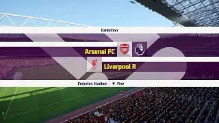 Arsenal vs Liverpool | Emirates Stadium | 2024-25 Premier League | eFootball