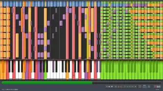 [Black MIDI] Synthesia - Vocaloid/Kagamine Len - Para-Dichlorobenzene (C6H4Cl2) 1.38 Million