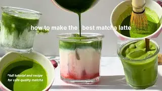 how to make the best matcha latte at home
