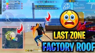 Last Zone Factory Roof 🥵 | No Hp No Medkit Grandmaster 😧 #shorts #short