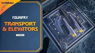 How to build a cargo ship? Or an elevator? | FOUNDRY Beginner's tutorial by @FluxoBuilds