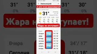 Жара не отступает! г.Хмельницкий