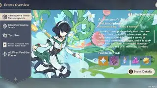 (Genshin Impact) Adventure Trials : Metamorphosis event