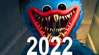 Evolution of Huggy Wuggy 2021-2022