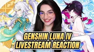 PEAK PATCH APPROACHING! | Columbina, Zibai and More | Genshin Impact Luna 4 Livestream Reaction