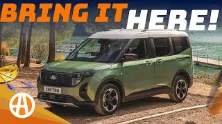 Ford E-Tourneo Courier is a compact EV van that should be sold here!