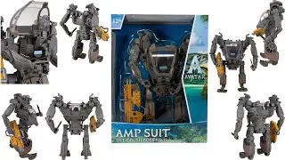 McFarlane Toys Avatar The Way of Water Action Figure MEGAfig Amp Suit with Bush Boss FD-11 #shorts