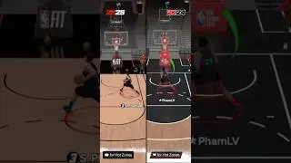 NBA 2K25 Best Layup Packages: Euro Step Animation Lavine #nba2k25 #2k25