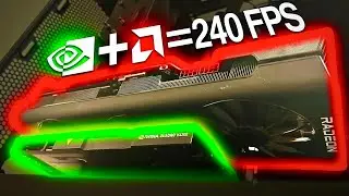 I Used Both AMD & NVIDIA in One PC and Got 240 FPS in Every Game