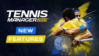 Tennis Manager 2023 - Trailer new features
