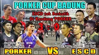 BOOMBER PON BALI GUNG INDRA WISNU SING MAIN MAIN BELA PORKER VS ESCD DEWA BAGUS KOMING || 3:0