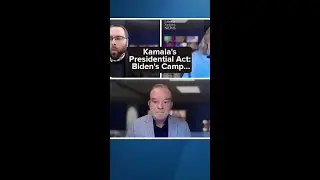 Kamala's Presidential Act  Biden's Camp Resents! #shorts