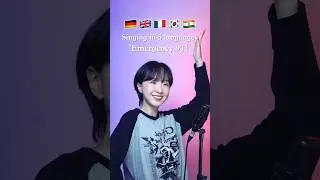 🚨Singing 'Emergency 911' in 5 languages #ChaDabin #multilingual