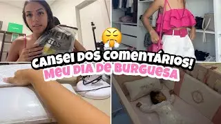 DESABAFO‼️ COMPREI R$1900 NA SHEIN + ROTINA DO MEU DIA DE BURGUESA💅
