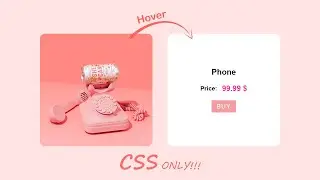 Amazing Card | CSS Card Hover Effect