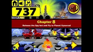 Monkey Go Happy 737 Chapter 8 Planet Full Walkthrough (Pencil Kids)
