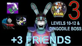 GLAMROCK BONNIE PLAYS: Crash Bandicoot 3 Levels 10-12 & Dingodile Boss