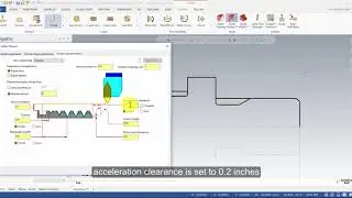 Mastercam 2018 Lathe Tutorial 5 - Thread Toolpath (Captioned)
