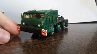 МАЗ 537 из пластилина