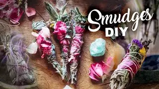 SMUDGE DI ERBE: Come fare un incenso fatto a mano 🌿 💚