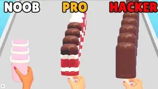 ✅Popsicle Stack🥶 New Best levels gameplay iOS, Android