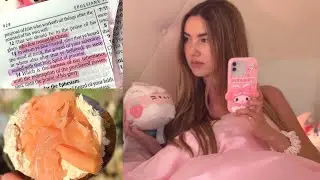 my morning routine & animal organs talk ✩‧₊˚🐑🧈