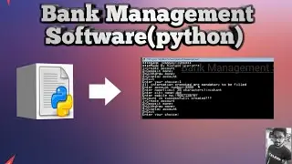 Ip class 12 python project | Bank Management System | Class 12 Computer Science Project