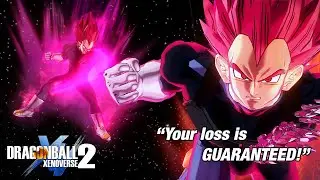 Corrupted Godly Power - Super Saiyan God Ultra Super Villain Vegeta - Dragon Ball Xenoverse 2 PVP