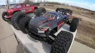 'ULTIMATE RTR" ARRMA Kraton 6s EXB Update and "Big Red" Outcast 8s