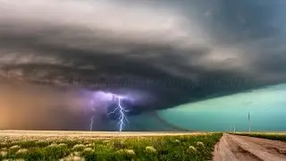 Panhandle Supercell Stormchase Timelapse