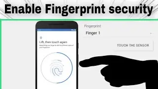 How to set fingerprint in all android phone 2023 || Setup fingerprint in any Android || Hriant360