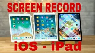HOW TO SCREEN RECORD ON iPad // SCREEN RECORD iOS | Yan Regner