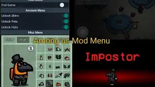 Взлом Among us. Among us mod menu