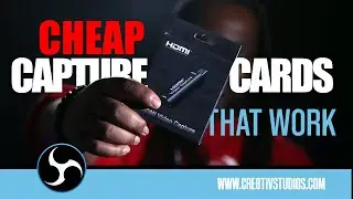 CHEAP CATURE CARDS THAT WORK WITH OBS!!!