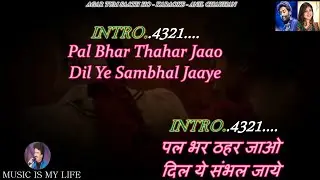 Agar Tum Saath Ho Karaoke For Male With Scrolling Lyrics Eng. & हिंदी