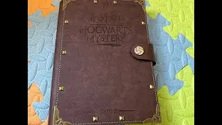 Vintage Harry Potter Leather Journal Unboxing