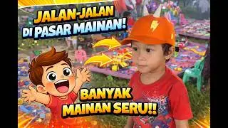 Vlog Althaf Jalan-Jalan di Pasar Malam Pameran Marabahan Barito Kuala