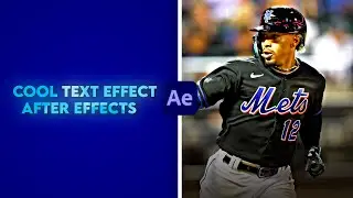 Cool Text Effect - After Effects