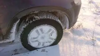 Honda cr-v 2 в снегу