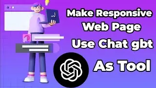 [Chat gbt]🔥🔥 Create a Responsive Webpage  Of Chat gbt|How To Use Chat Gbt