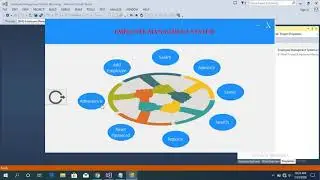 Employee Management System project in C# (C Sharp)