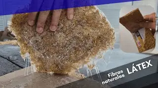 Mezclas de látex con fibras naturales | Materiales híbridos