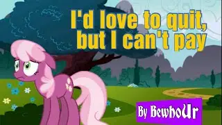 I'd love to quit, but I can't pay the rent. by BewhoUr