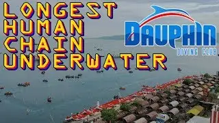 PEMECAHAN REKOR DUNIA, RANTAI MANUSIA DIDALAM AIR TEPANJANG DIDUNIA